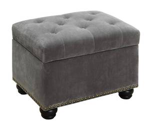 lot 181 image: 5th Avenue Storage Ottoman - Gray
