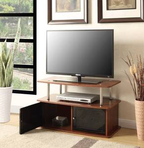 lot 213 image: New&nbspConvenience Concepts R5-193 TV Stand with 2 Door Cabinet