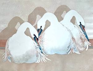 Beki Killorin Large Limited Hand-Colored Etching