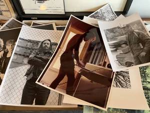 Large lot of vintage photos in 2 cases