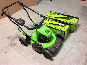 Lot of Greenworks of Gardenings Products  Various Models and Conditions See Pictures