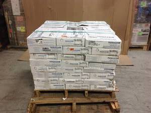 Lot of 64 Boxes of Marazzi LuxeCraft Handmade White Rhombus 3 in. x 6 in. Glazed Wall Ceramic Tile (5.04 sq. ft.Case) Customer Returns See Pictures