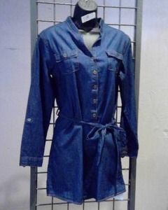lot 58 image: Denim Blue Dress Small