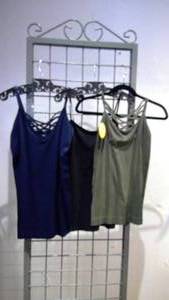 lot 212 image: 3- Tank tops size small  medium