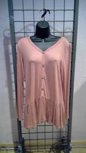 lot 221 image: Rose button up size small