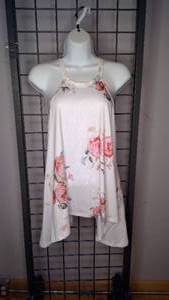 lot 377 image: Halter top floral size medium