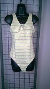 lot 378 image: Tank bodysuit stripped size medium
