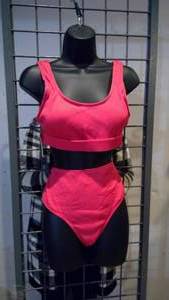 lot 445 image: Swimsuit 2-piece rose pink size M