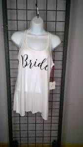 lot 373 image: Bride Tank top white size XL