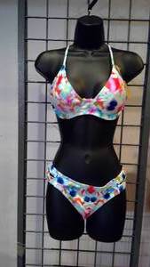 lot 489 image: Bikini 2-piece floral size M