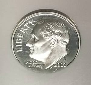 2002-S PROOF SILVER ROOSEVELT DIME PF69 ULTRA CAMEO NGC