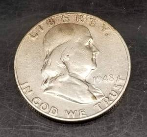 1948-D FRANKLIN HALF DOLLAR