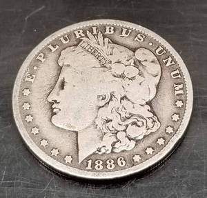 1886-O MORGAN SILVER DOLLAR