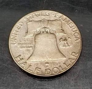 1952-D FRANKLIN HALF DOLLAR