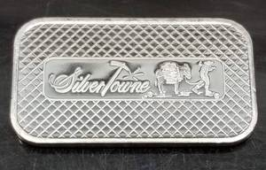 1 TROY OZ .999 FINE SILVER PROSPECTOR BAR