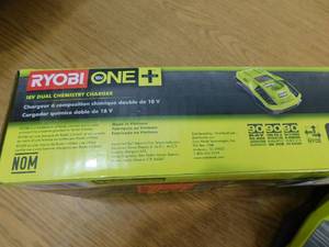 lot 69 image: RYOBI ONE 18V Dual Chemistry IntelliPort Charger