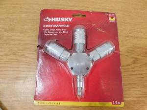 lot 82 image: Husky 3-Way Manifold