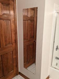 lot 100 image: Tall Wall Mirror