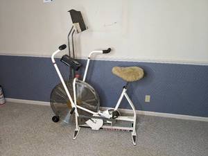 lot 110 image: Vintage Schwinn Air-Dyne Exercise Bike