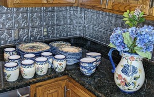 lot 152 image: Stunning 45 Pieces of Certified International Flora by Pamela Gladding Dinnerware