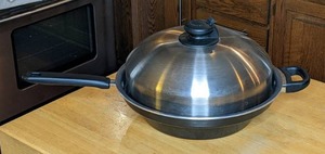 lot 161 image: Multi Purpose Cooking Pan with Springform and Wire Basket