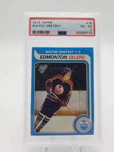 Wayne Gretzky 1979 Topps Rookie #18 PSA 4 VG-EX