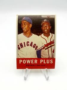 Ernie Banks & Hanks Aaron 1963 Topps #242 Power Plus