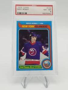 Mike Bossy 1979 Topps #230 PSA 8 NM-MT 2nd Year