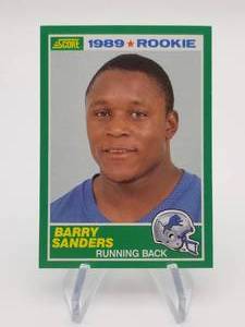 Barry Sanders RC 1989 Score #257