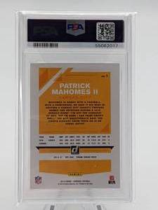 2019 Patrick Mahomes Donruss PSA 10 (Gem Mint)