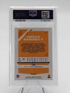 2019 Patrick Mahomes Donruss Optic PSA 10 (Gem Mint)
