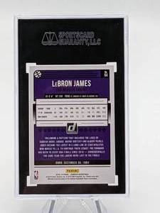 2018 LeBron James Donruss Orange Lazer Parallel #94 SGC 10 (Gem Mint)