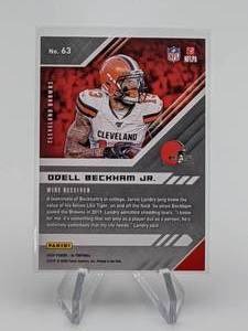 2020 Odell Beckham Jr OBJ XR #99 High Grade