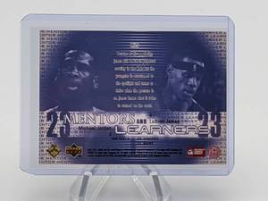 2003 LeBron James and Michael Jordan Mentors and Learners LeBron Rookie Card #ML1 Higher Grade
