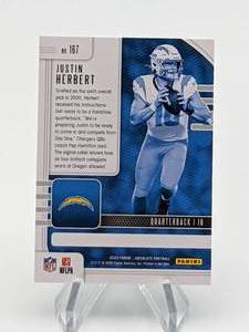 2020 Justin Herbert Panini Absolute Rookie