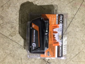 RIDGID 18V 6.0 Ah MAX Output Lithium-Ion Battery