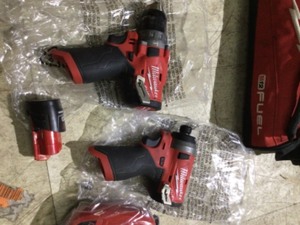 Milwaukee M12 FUEL 12-Volt Lithium-Ion Brushless Cordless Hammer Drill and Impact Driver Combo Kit w 2 Batteries and Bag (2-Tool)