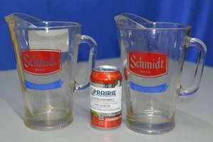 qty of 2 Schmidt Beer Pitchers