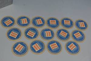 set of 15 1965 Hamms 100 Year Anniversary Coasters