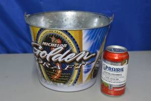 Michelob Golden Draft Light beer pail
