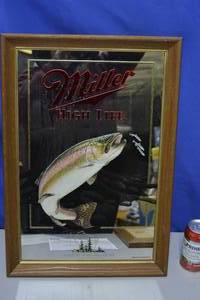 Miller High Life Wildlife Series Rainbow Trout 1st printing