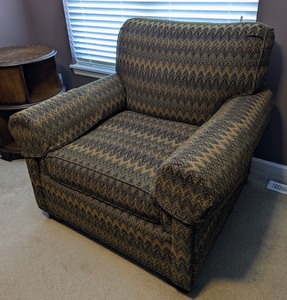 lot 58 image: Upholstered Armchair by Hickory