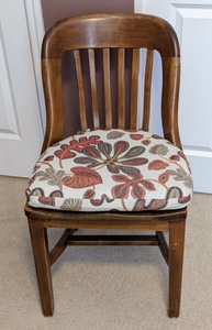 lot 62 image: Vintage Wood Chair
