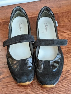 lot 103 image: Cole Haan Black Athletic Mary Jane Flats