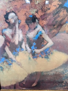 lot 176 image: Gold Framed Degas Print