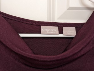 lot 126 image: Chicos Purple Blouse