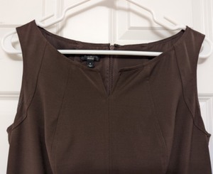 lot 133 image: Talbots Brown Wool Blend Sleeveless Dress
