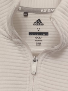 lot 136 image: Adidas Golf Textured Zip Up Jacket
