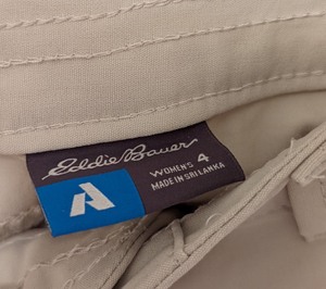 lot 142 image: Eddie Bauer Khaki Ascent Pants