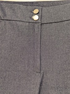 lot 141 image: Chicos Charcoal Cropped Pants